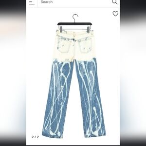 Roberto CavalliPre-owned custom jeans